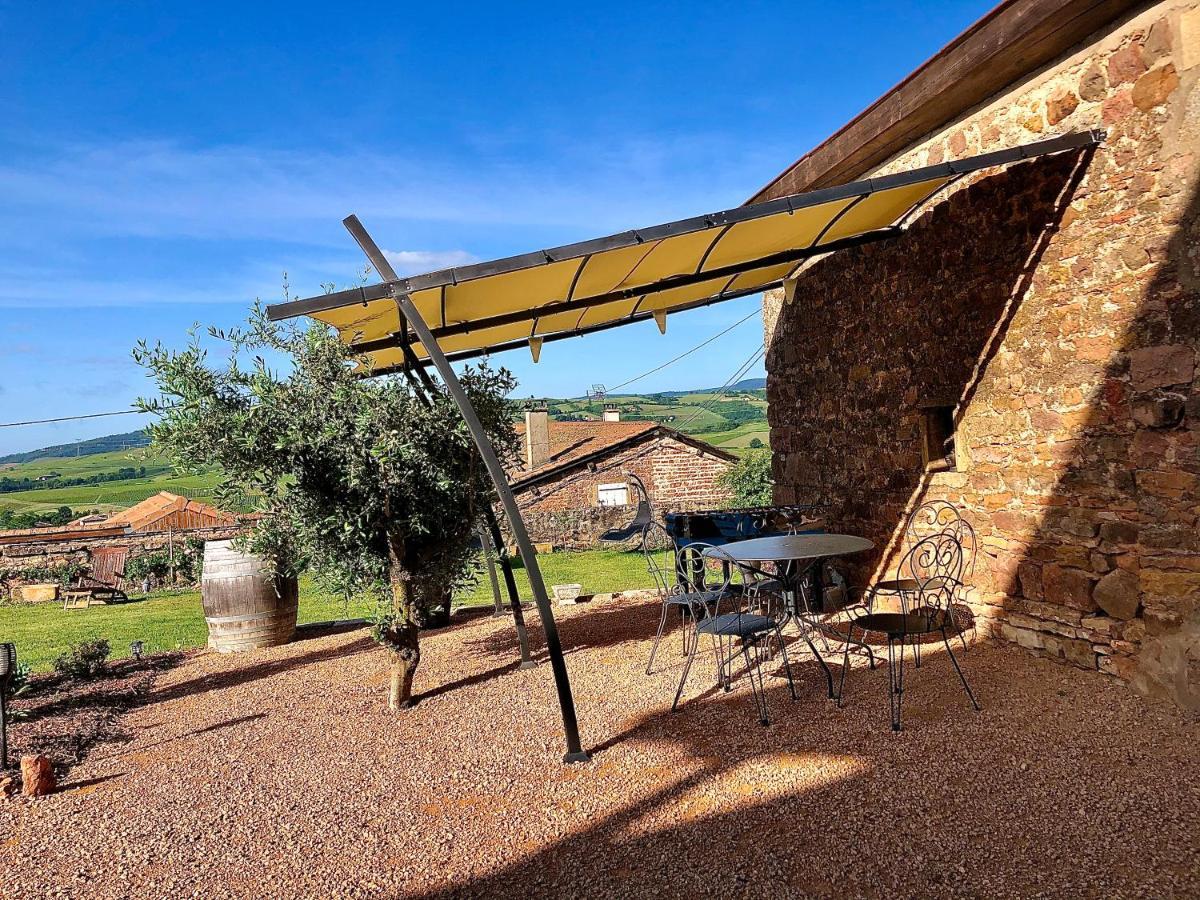 Au Petit Bonheur Chez Bambina Hotel Leynes Bagian luar foto